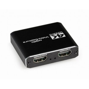 Gembird | USB HDMI grabber, 4K, pass-through HDMI | UHG-4K2-01 | Ethernet LAN (RJ-45) ports | USB 3.0 (3.1 Gen 1) ports quantity